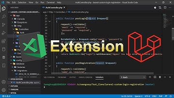 12 The Best Extension Visual Studio Code for Laravel