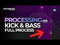 How i process my tech house kick and bass