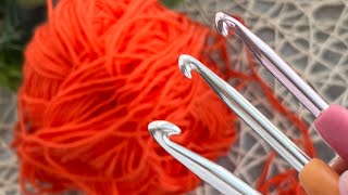 Совершенно НОВАЯ ТЕХНИКА вязания крючком😍 получилось что-то необыкновенное! Crochet