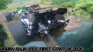 2026 First Start Of The Roavn Baja 5B 45Cc And It Sounds Sickening