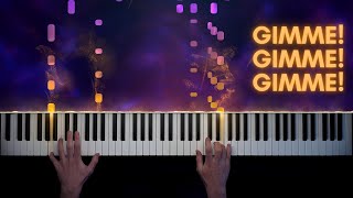 Video thumbnail of "ABBA - Gimme! Gimme! Gimme! (A Man After Midnight) | Piano Cover + Sheet Music"