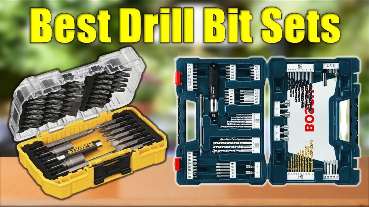 Drill Bit Sets : 5 Best Drill Bit Sets Reviews 2021 - YouTube