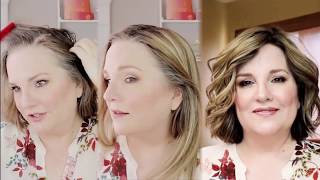 How To Trim A Hair Topper|DIY TRANSFORM YOUR TOPPER