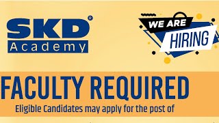 SKD ACADEMY RECRUITMENT//ONLINE APPLICATION//NO FEE//NO SALARY RESTRICTIONS screenshot 5