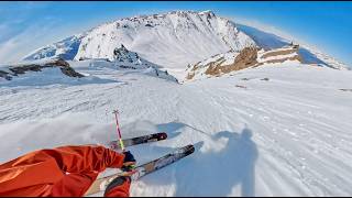 POV of Skiing 'Pico Filoso' in Patagonia | Racing the Sun
