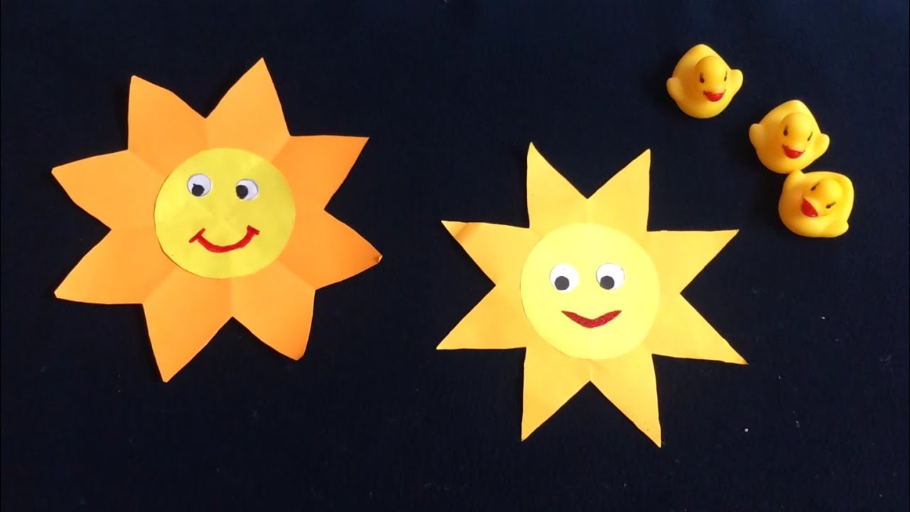 sun paper cutting🌞☀️