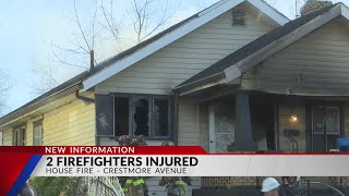 Two Dayton firefighters injured in house fire
