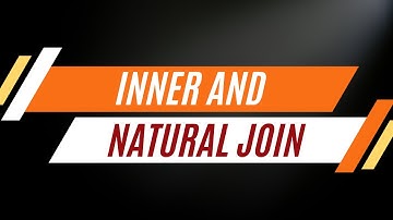 INNER join and NATURAL join | Oracle SQL fundamentals