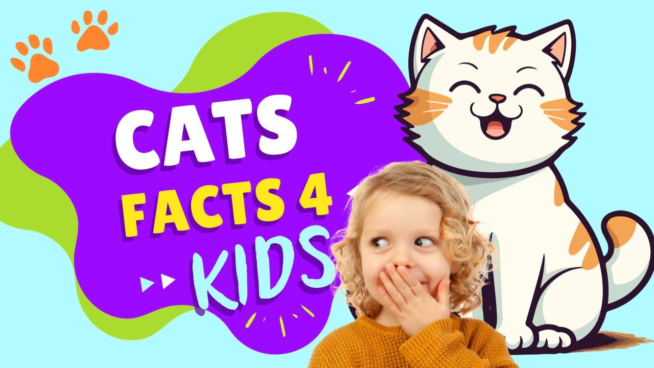 🐾Cat-tastic Explorations: Fun Facts About Cats for Kids🐱 Animal ...