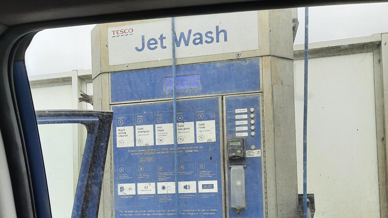 how-to-use-tesco-car-wash-facility-our-first-car-wash-review-youtube
