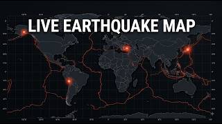LIVE Earthquake Map — Every Significant Quake on Earth (USGS+EMSC Data)
