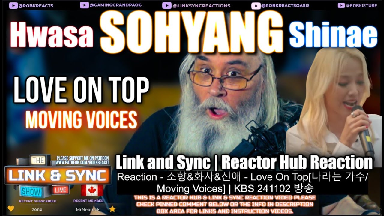 Sohyang, Hwasa & Shinae Reaction - Love On Top | Link and Sync - First Time Watching - Requested