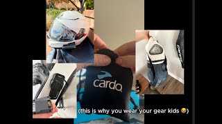 Crash Storytime Cardo Packtalk Pro Unboxing