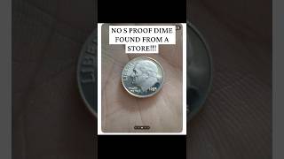 NO S PROOF DIME FOUND FROM A STORE!!! #coin #coins #findingmoney #dime