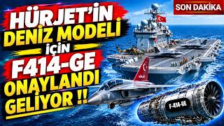 F404 Yetmedi̇ Yeni̇ Motor F414 Onaylandi Geli̇yor - Savunma Sanayi̇