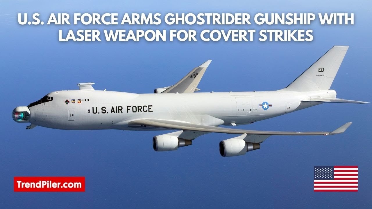 U S  Air Force Arms Ghostrider Gunship With Laser Weapon For Covert Strikes