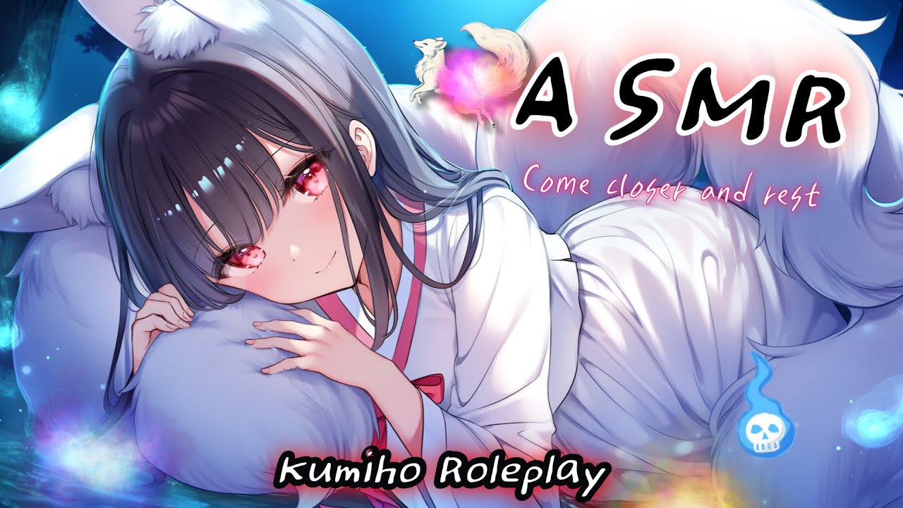 [ASMR] На пути домой, отдохни со мной🦊 Очаровательная чистка ушей хвостами лисы