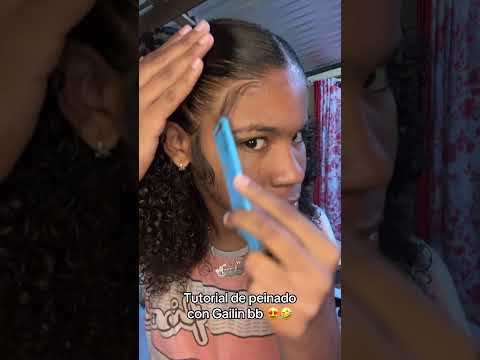Tutorial de peinado súper fácil y creativo ✅💗, ve a peinarte 🤤🫦