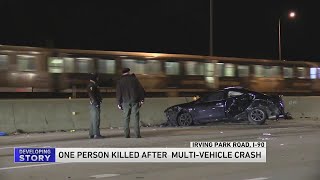 Fatal accident shuts down I-90 southbound lanes at Keeler Ave state police say