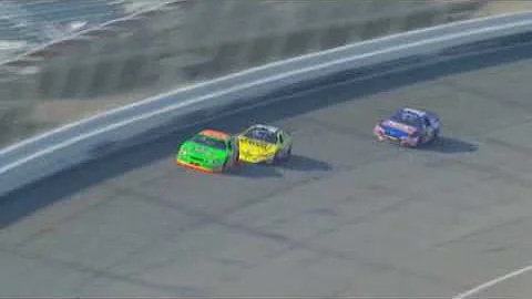 Kyle Busch vs Brian Vickers 2009 NASCAR Nationwide...
