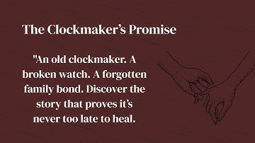 " The Clockmaker