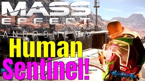 MASS EFFECT: ANDROMEDA - Multiplayer Gameplay/Playing as a Human Sentinel!