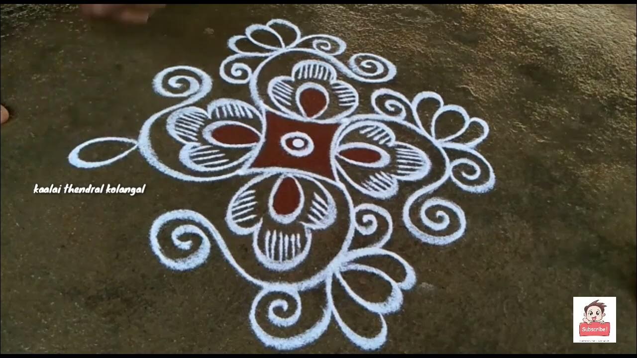 அழகான ரங்கோலி கோலம் படி ரங்கோலி ...