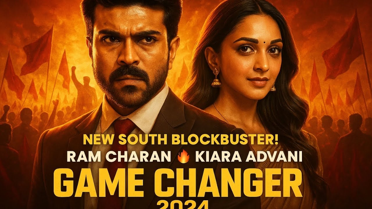 Game Changer (2024) Full Movie In Hindi Dubbed | Ram Charan | Kiara Advani | New South Hindi Movie