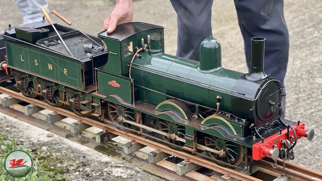 Miniature Steam Locomotives at the Pembrokeshire Model Engineers | March Running Day