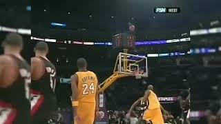 57. Kobe Bryant CLUTCH THREES in the 4th & Overtime vs BLAZERS - March 16, 2007 (Mamba Mentality)