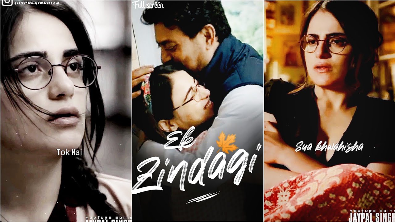Ek Zindagi Full Screen Whatsapp Status ❤️ Irrfan Khan 🍁 Jaypal Singh ✨ Students Motivation Status