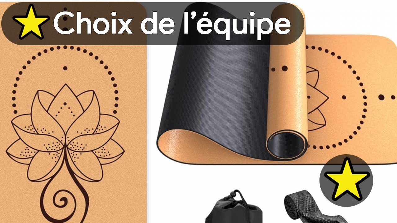 🏆 TOP 3 MEILLEUR TAPIS DE YOGA ANTIDERAPANT 2025