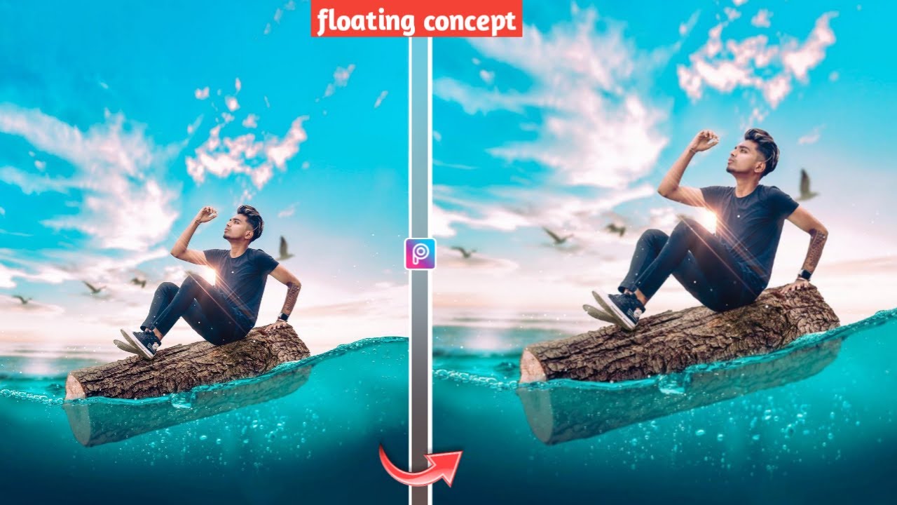 Pranav PG new photo editing | Pranav PG floating photo editing | PranavPG Instagram viral photo edit