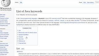 #9  Keyword in Java
