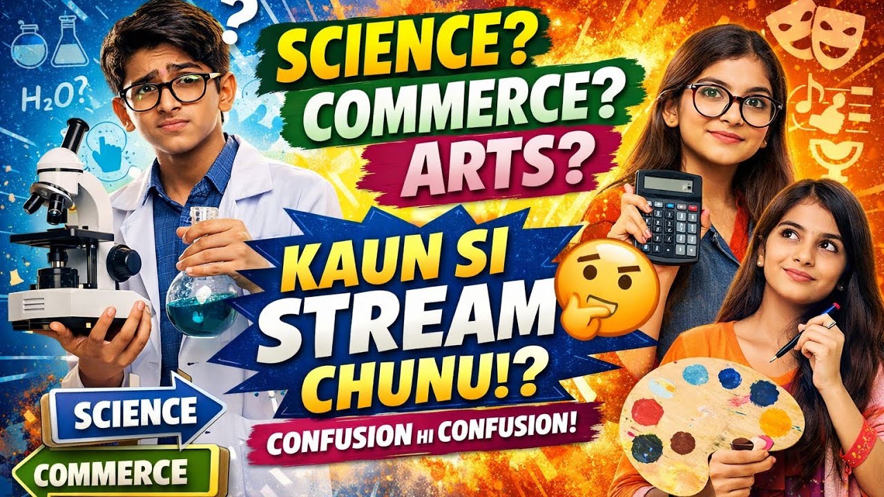 Stream Selection Song 2026 🎧 | Science Commerce Arts | Career Motivation 