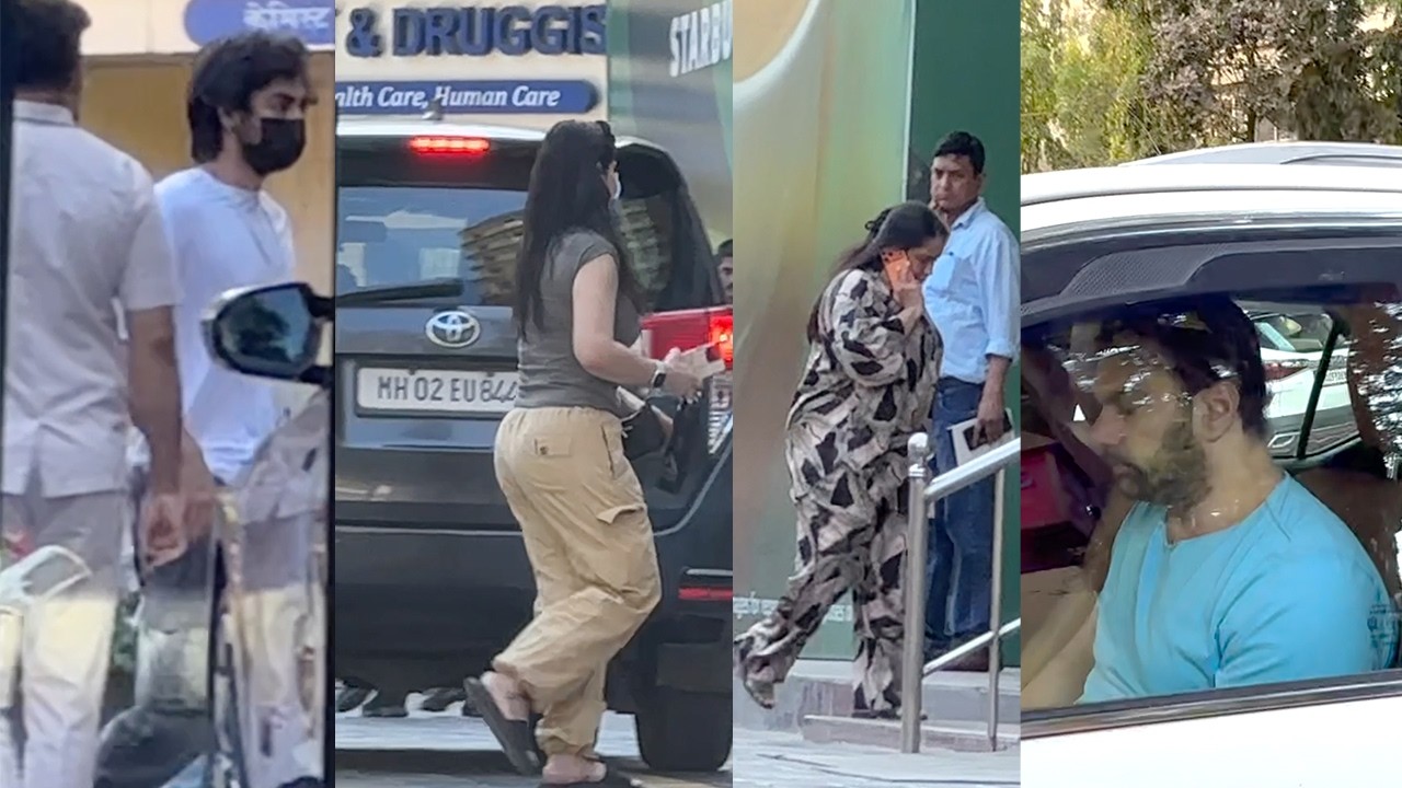 Sohail Khan, Zareen Khan, Arpita Khan Visit Lilavati Hospital To See Salim Khan's Health.