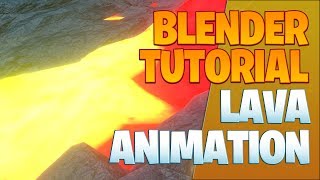 Lava animation - Blender Tutorial