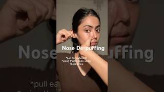 Nose depuffing &amp; sinus drainage #facefitness #sinusrelief #fasciarelease