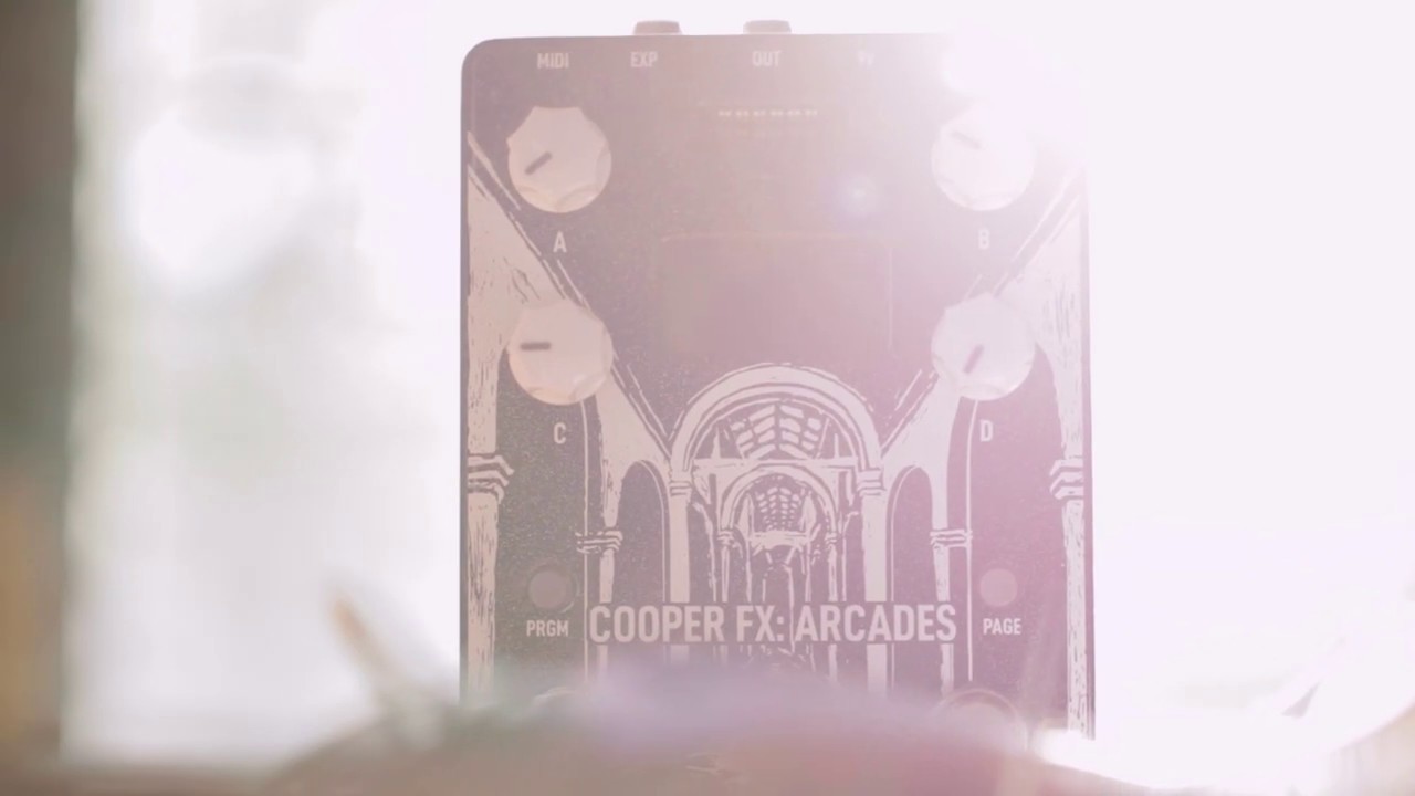 COOPER FX／ARCADES】カートリッジの入れ替えでエフェクトが変化。新