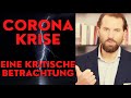 Eine kritische Betrachtung der Coronakrise