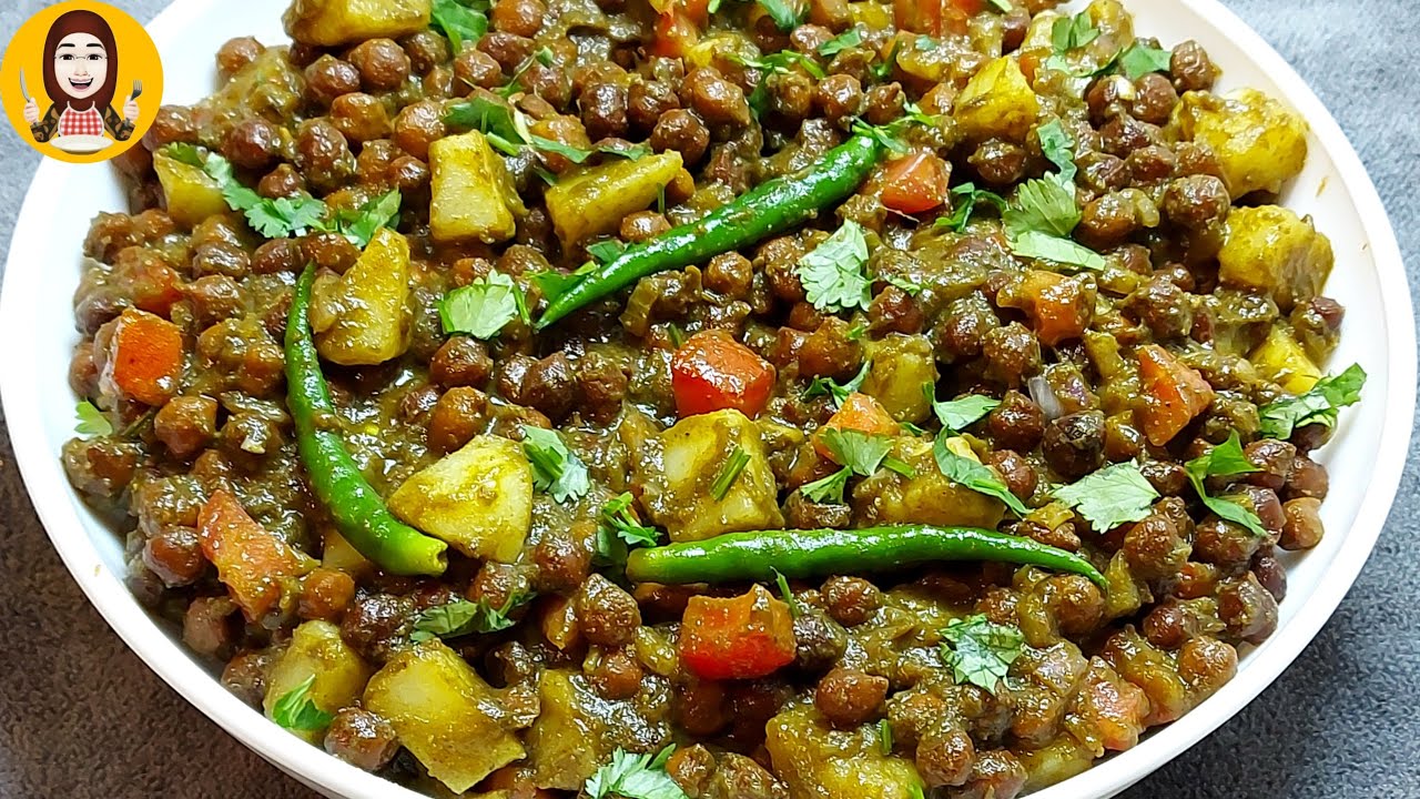 Hare Masale wali CHANA Chaat Recipe❣️इफ्तार में बनाये चटपटी काले चने की चाट | Easy Kala Chana Chaat