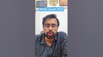 RSOS-resultaten 2025 bekendgemaakt | Bekijk nu de resultaten van de Rajasthan Open School! #RSOS2...