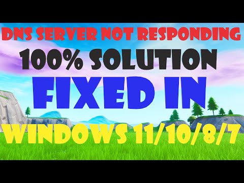 DNS server not responding - Change DNS settings for all Wi-Fi networks - Windows 11/10/8/7