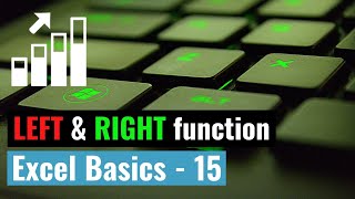 How to use Left and Right function in MS Excel | Use =right(left(...)..) Formula in Excel | ANATYX