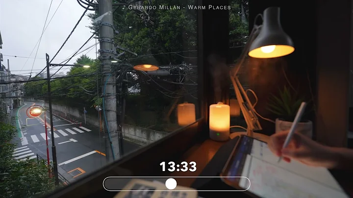 3 HOUR STUDY WITH ME🏡   calm lofi   A Rainy Evening in Tokyo   with countdown+alarm