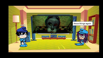 gachalife cops react to FNAF songs stuckinside and bury me in metal