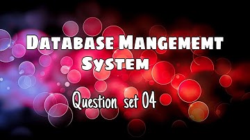 Data Base Task 04 | DBMS Question Session | 1st Year | Java Institute | M.Kaveen Punsara