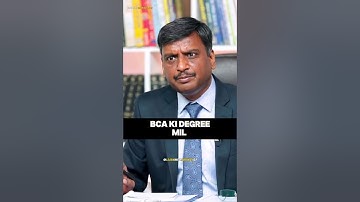 He bought the BCA degree ~ 😂🤯🤣