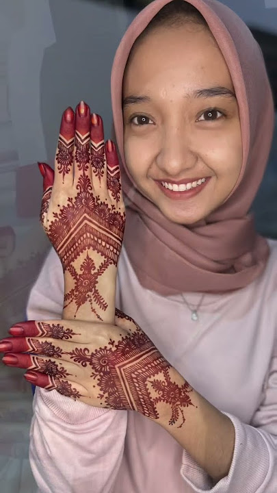 Henna wedding simple #hennawedding #hennaweddingsimple #tutorialhenna #hennaracik #inairacik #henna