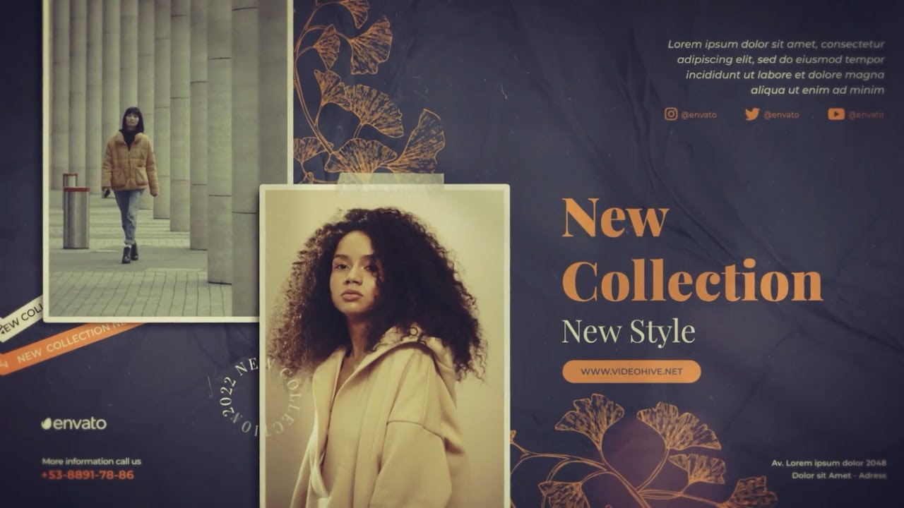 Clothing Boutique Promo Video After Effects Template YouTube